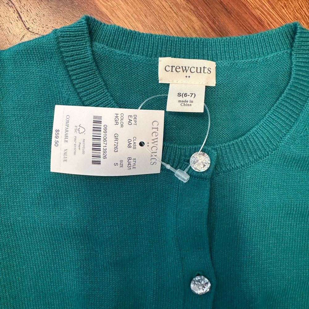 Crewcuts Turquoise Women's Cardigan